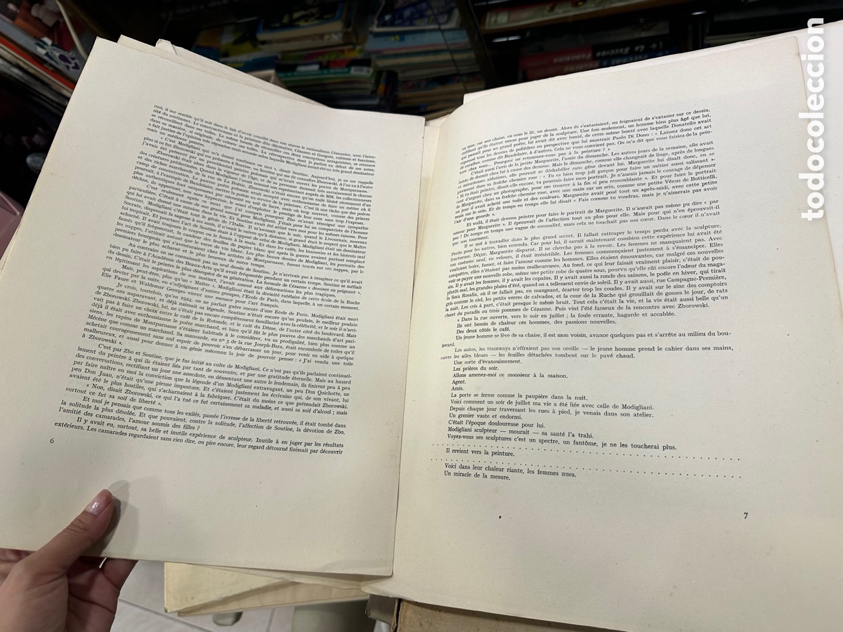Arte: Precioso libro con l&aacute;minas de modigliani, edicion 1948 - Foto 3