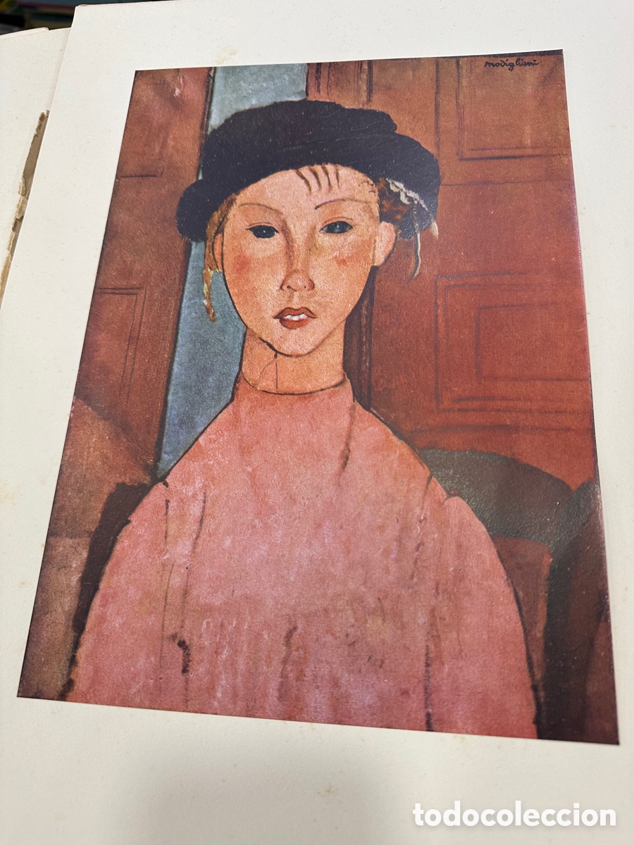 Arte: Precioso libro con l&aacute;minas de modigliani, edicion 1948 - Foto 6
