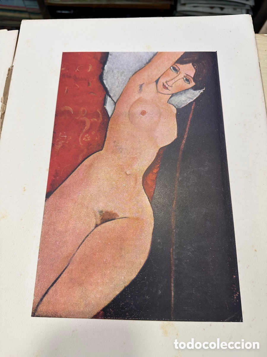 Arte: Precioso libro con l&aacute;minas de modigliani, edicion 1948 - Foto 7