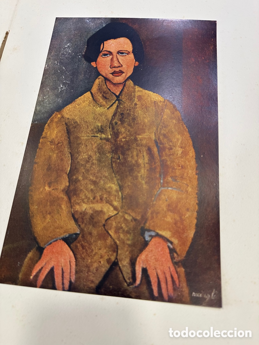 Arte: Precioso libro con l&aacute;minas de modigliani, edicion 1948 - Foto 8
