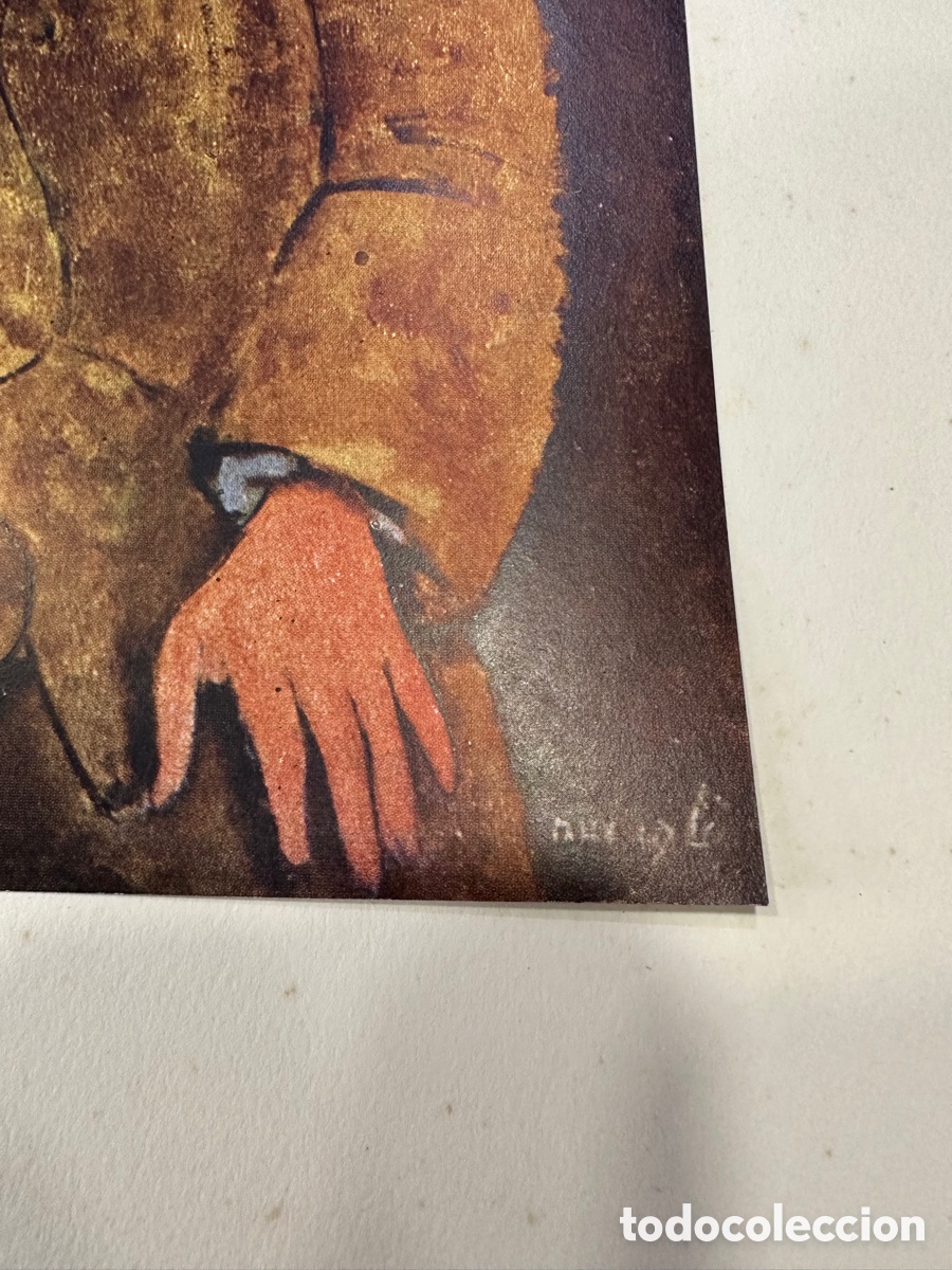 Arte: Precioso libro con l&aacute;minas de modigliani, edicion 1948 - Foto 9