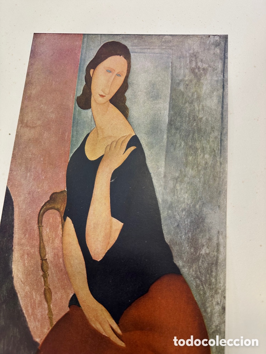 Arte: Precioso libro con l&aacute;minas de modigliani, edicion 1948 - Foto 13