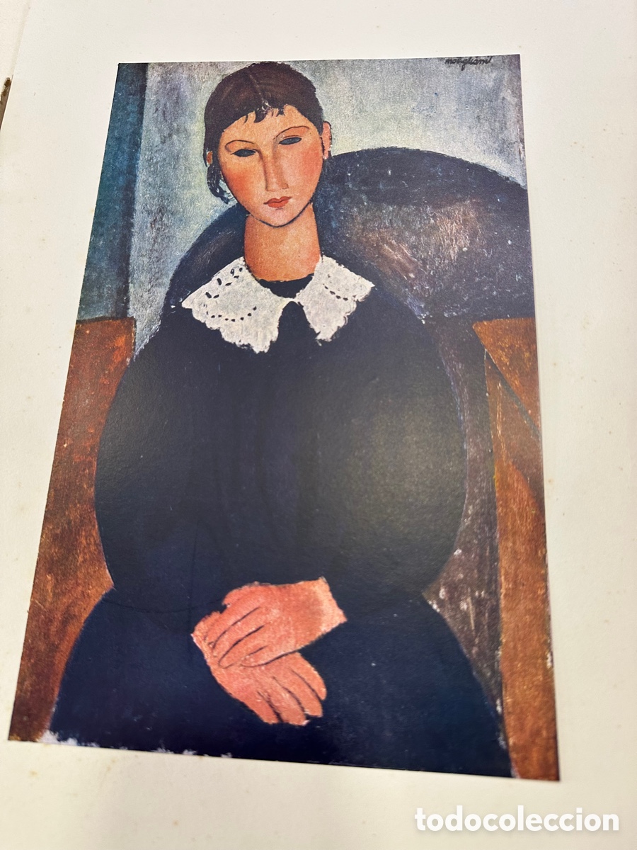 Arte: Precioso libro con l&aacute;minas de modigliani, edicion 1948 - Foto 14