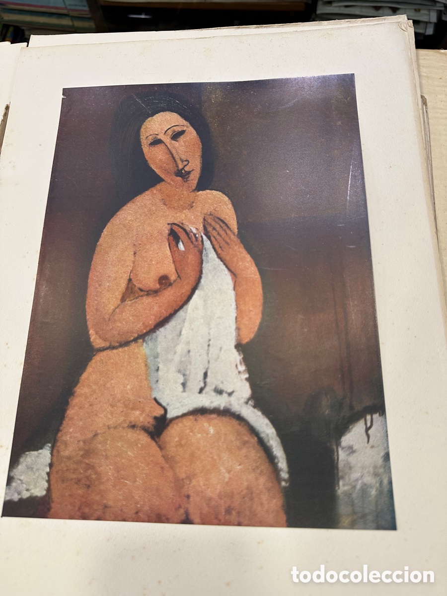 Arte: Precioso libro con l&aacute;minas de modigliani, edicion 1948 - Foto 15