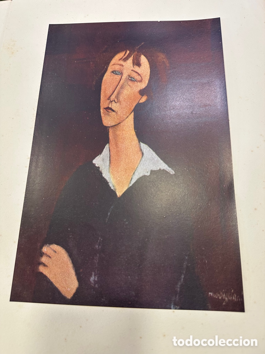 Arte: Precioso libro con l&aacute;minas de modigliani, edicion 1948 - Foto 16