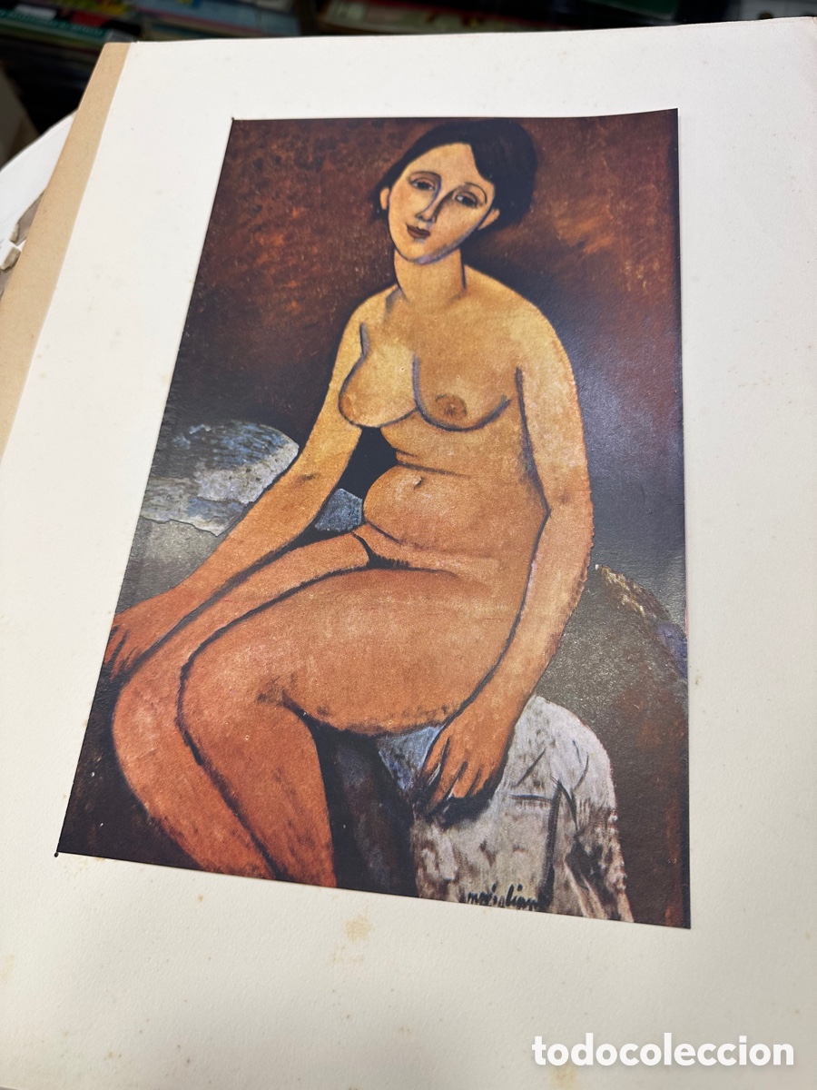 Arte: Precioso libro con l&aacute;minas de modigliani, edicion 1948 - Foto 18