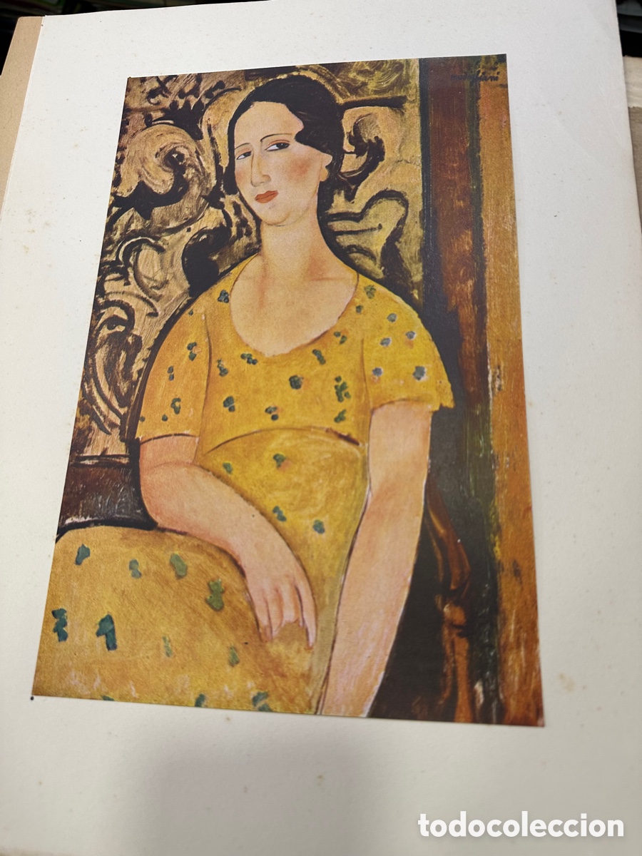 Arte: Precioso libro con l&aacute;minas de modigliani, edicion 1948 - Foto 19