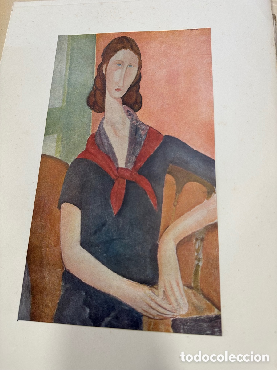 Arte: Precioso libro con l&aacute;minas de modigliani, edicion 1948 - Foto 21