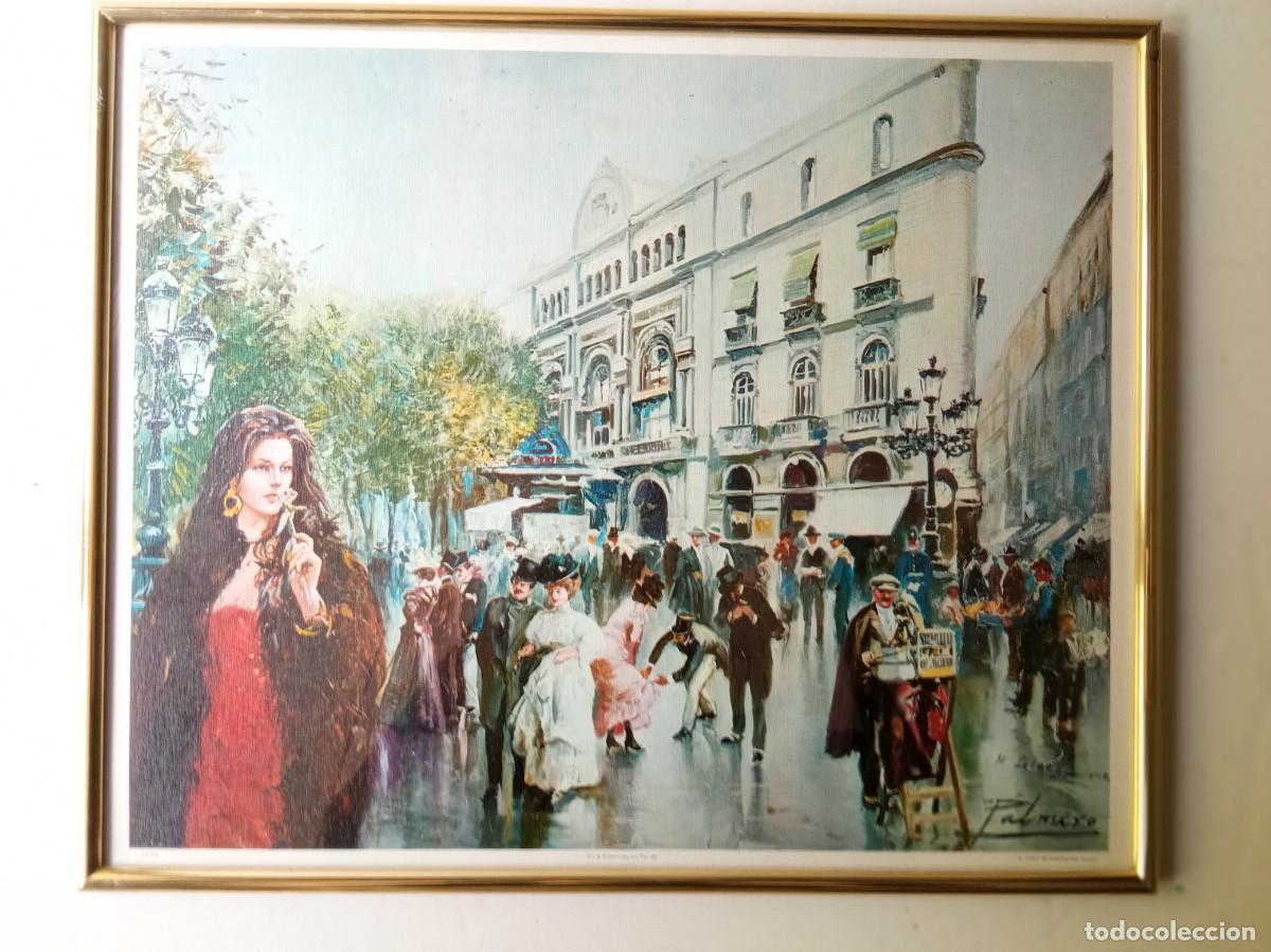 Arte: LAS RAMBLAS Y EL EDIFICIO DEL TEATRO LICEO - Foto 1