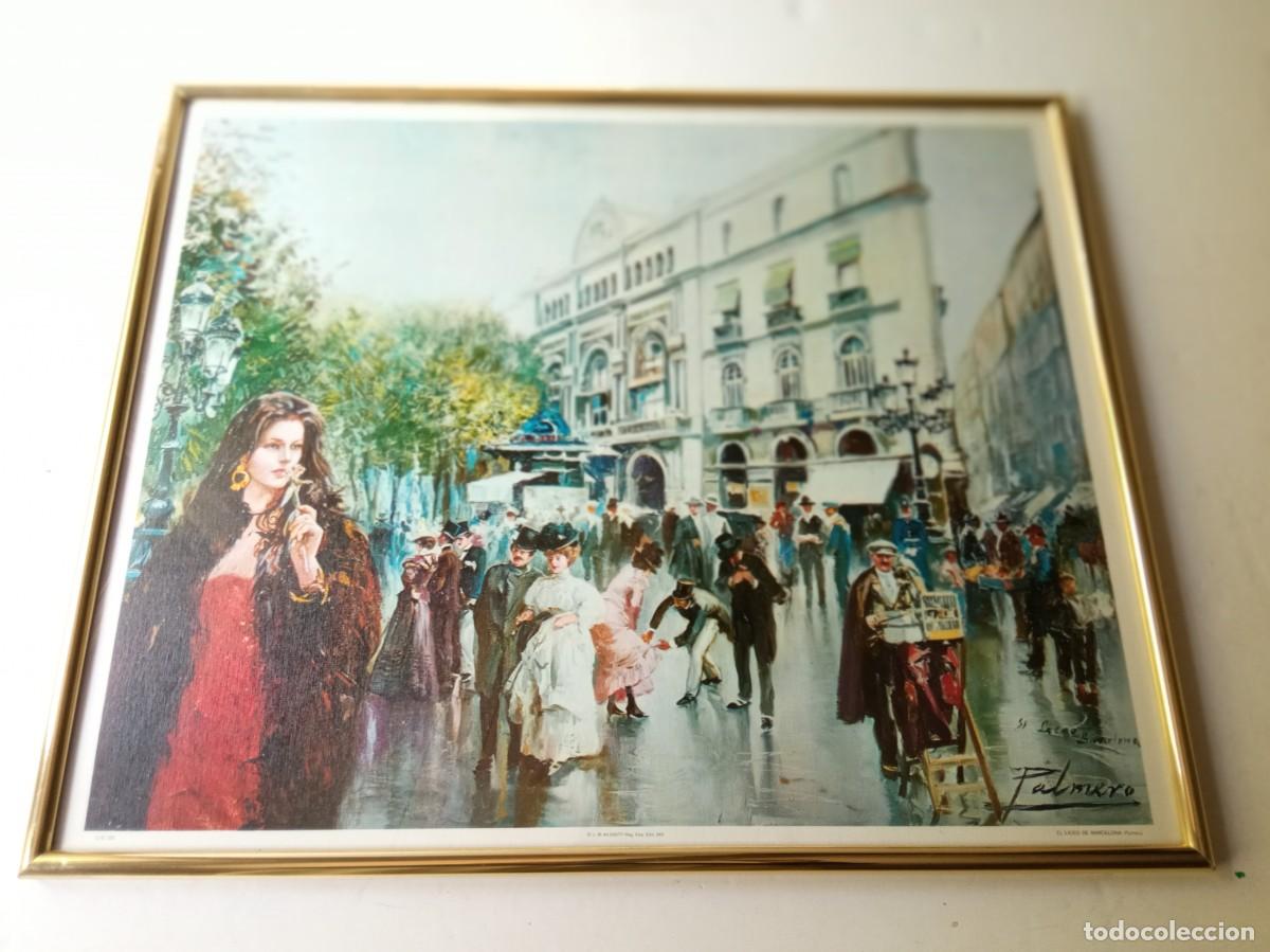 Arte: LAS RAMBLAS Y EL EDIFICIO DEL TEATRO LICEO - Foto 2