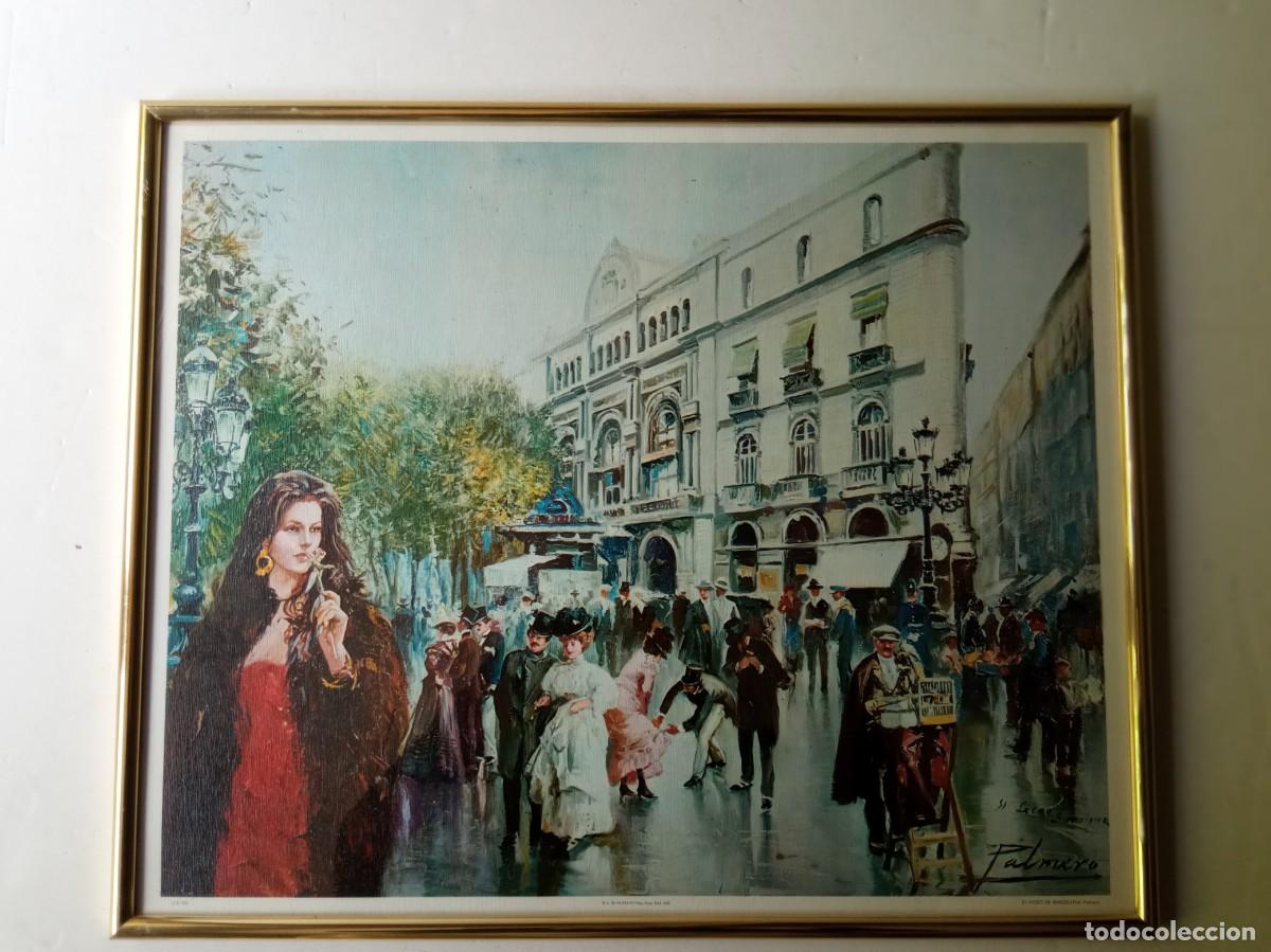 Arte: LAS RAMBLAS Y EL EDIFICIO DEL TEATRO LICEO - Foto 3
