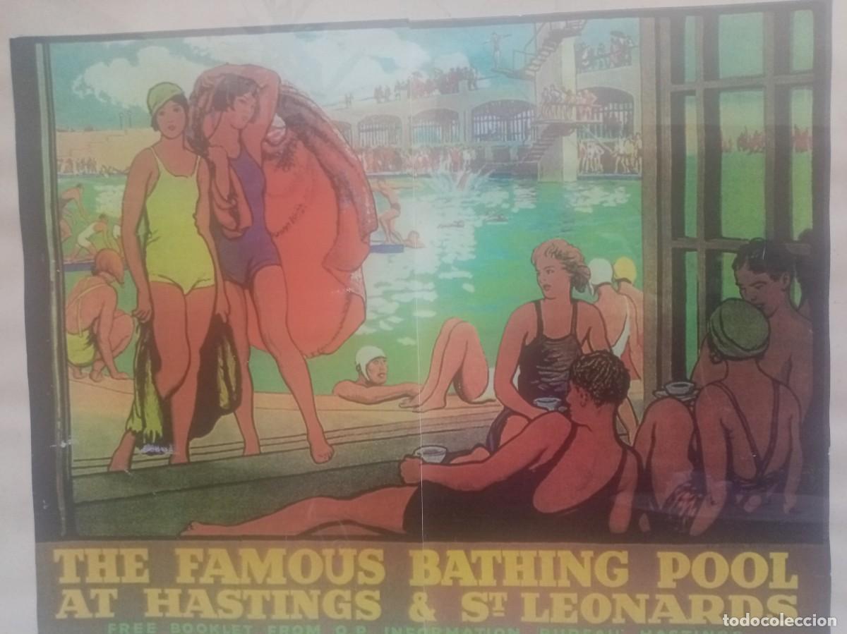 Arte: afiche ingles art deco- - Foto 2