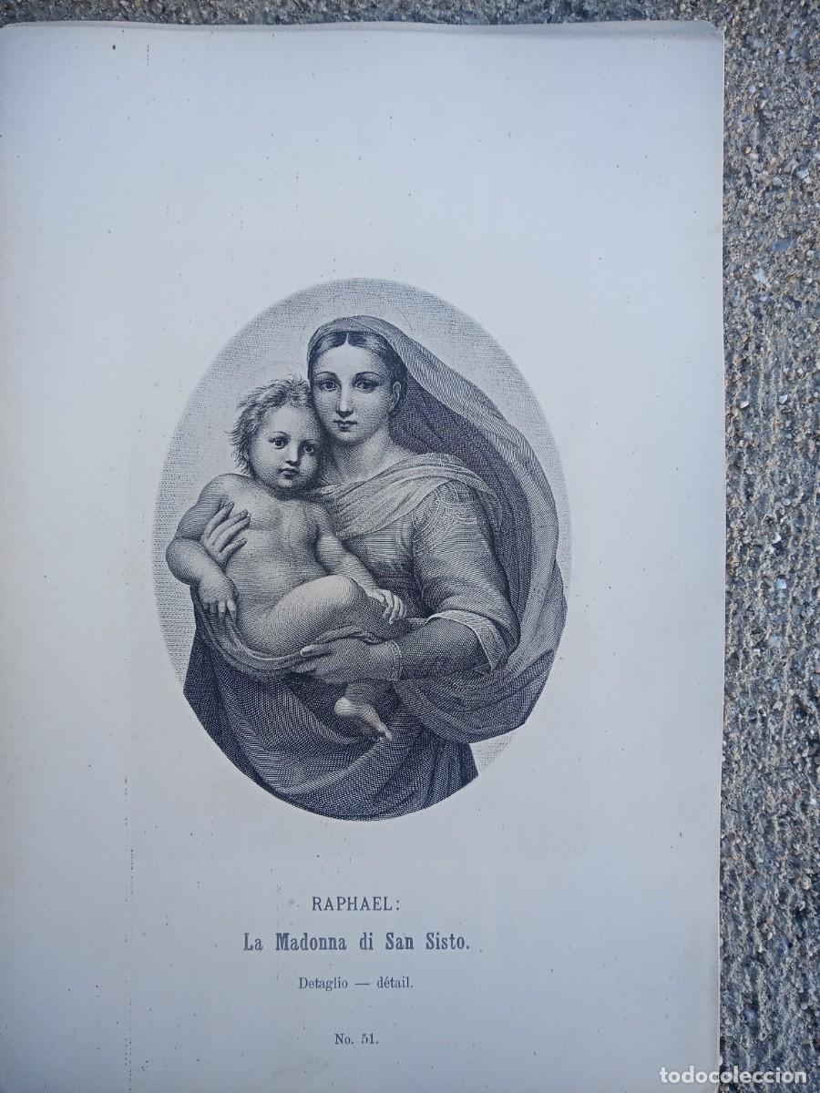 Arte: BONITA LAMINA RELIGIOSA ANTIGUA NUMERADA