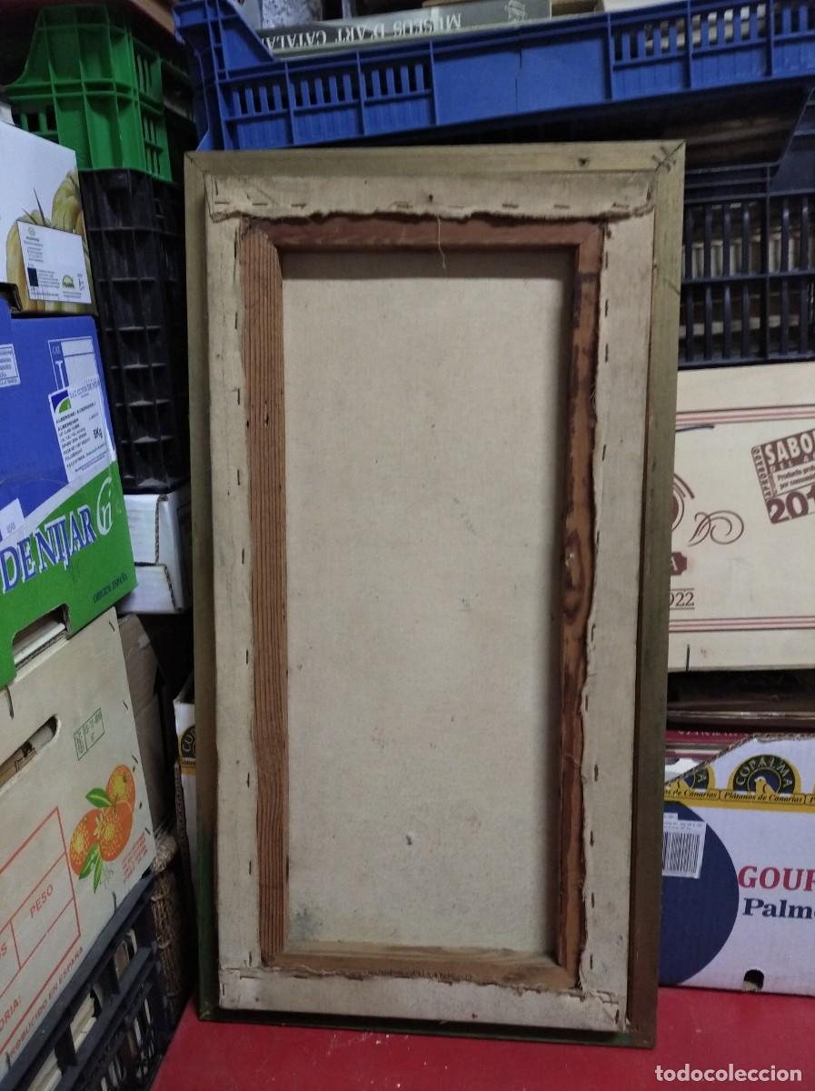 Arte: ANTIGUO CUADRO CON LAMINA DE BODEGON - Foto 3