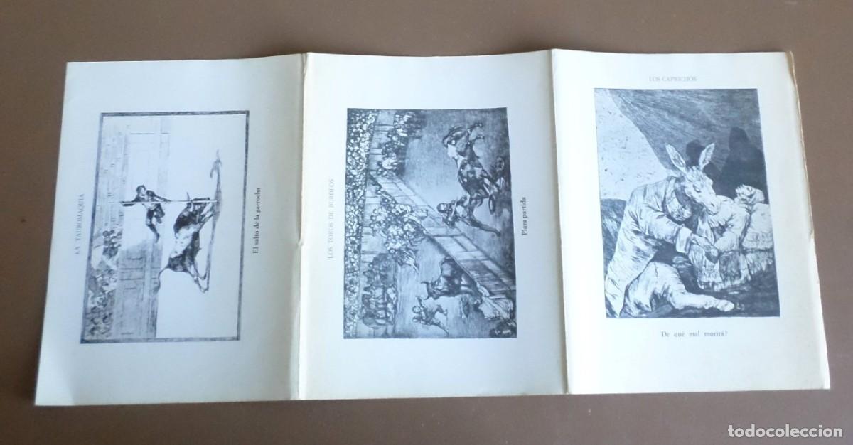 Arte: Tr&iacute;ptico Obra grafica de Goya - Foto 1
