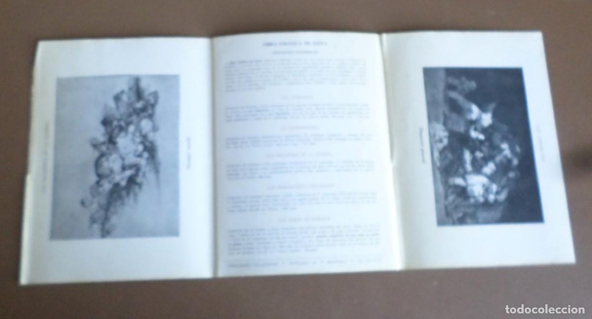 Arte: Tr&iacute;ptico Obra grafica de Goya - Foto 2