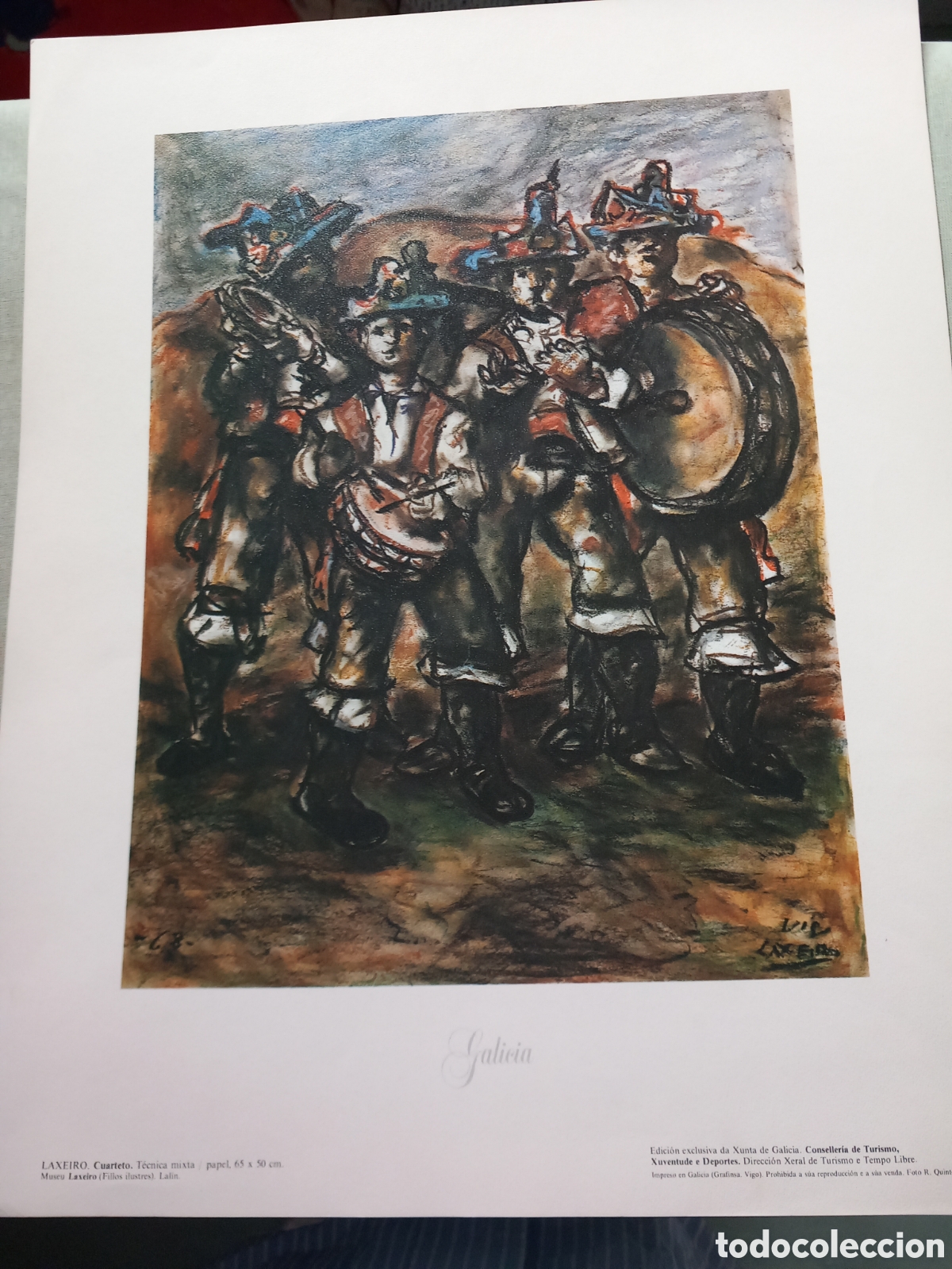 Arte: Laxeiro Cuarteto - Foto 1