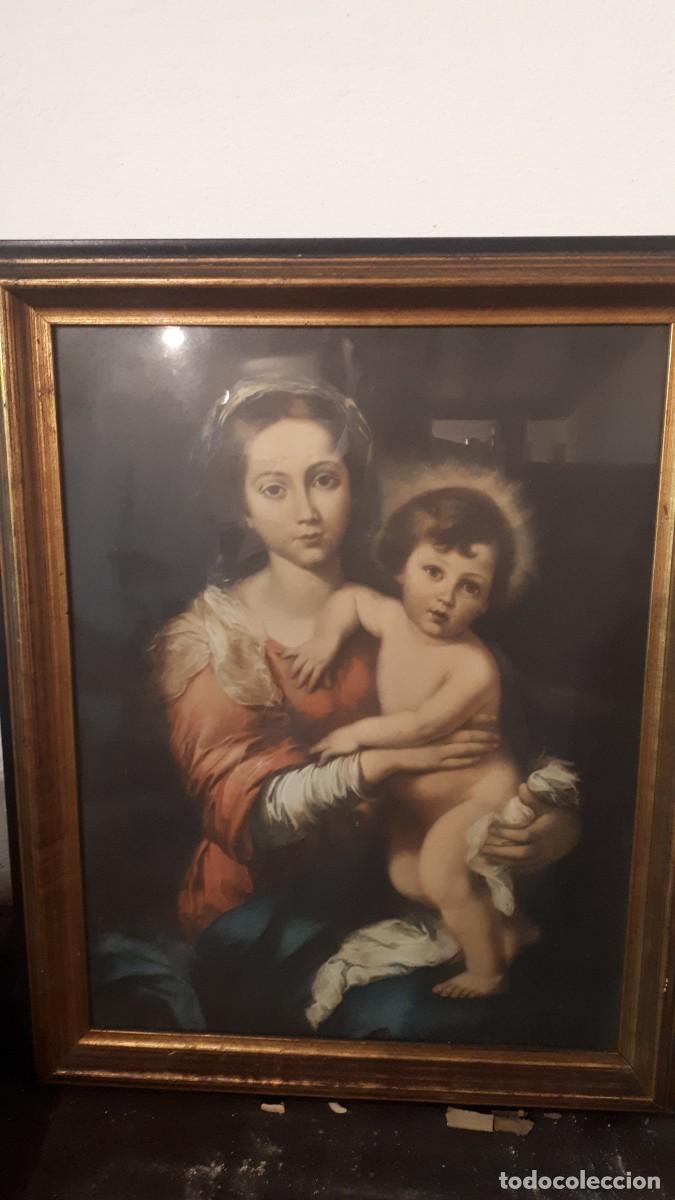 Arte: cuadro Virgen con el ni&ntilde;o - Foto 1