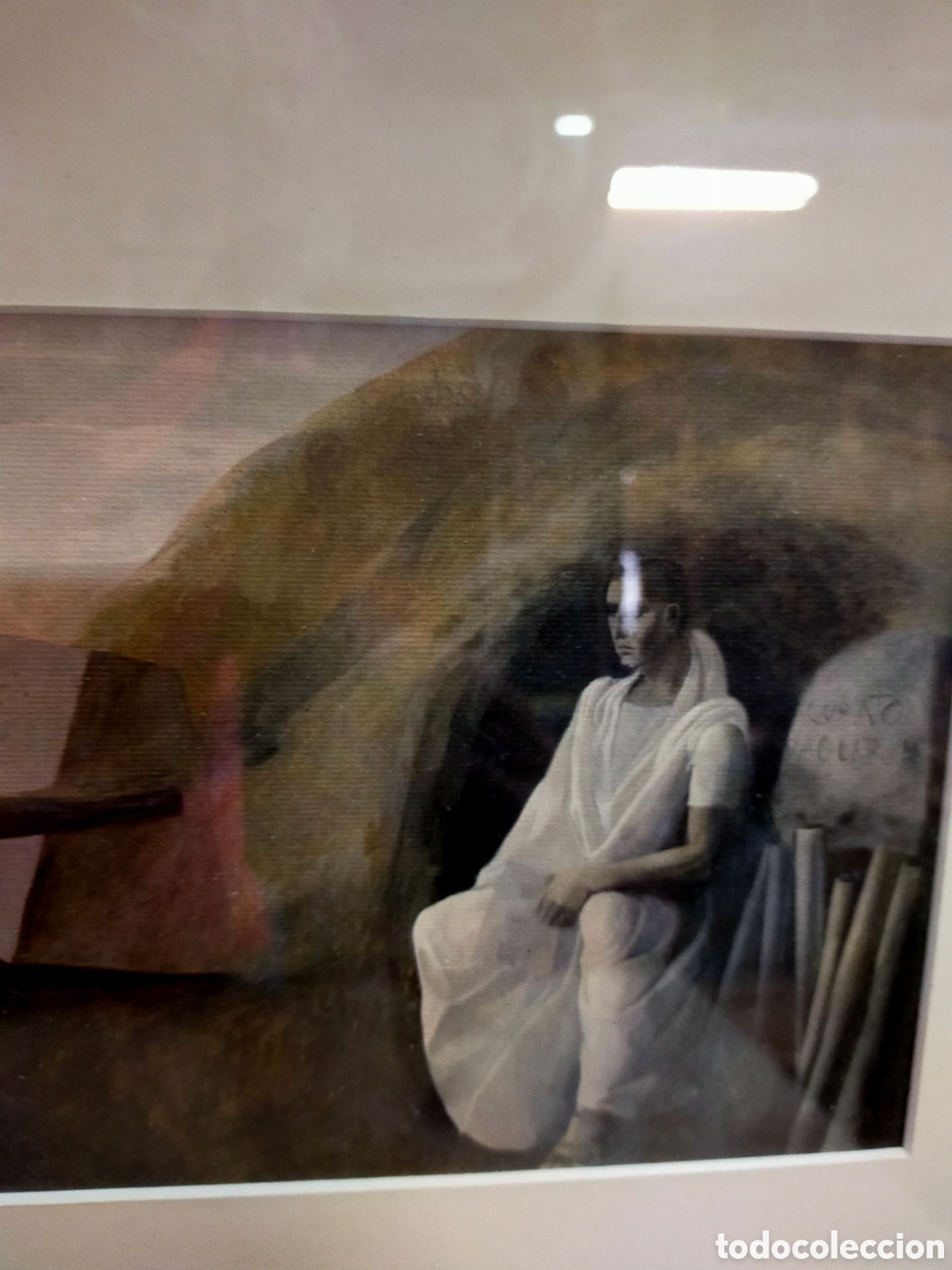 Arte: LAMINA ENMARCADA. MARCO DORADO. - Foto 7