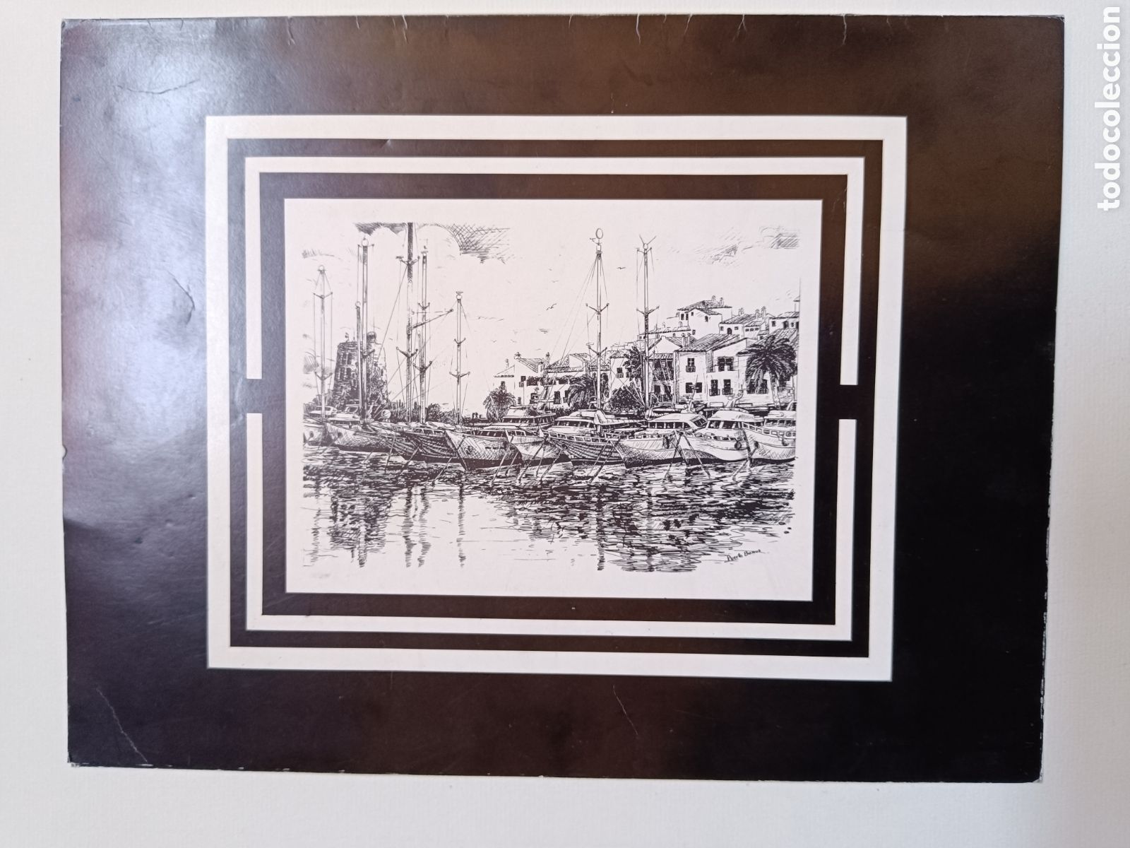 Art: Lamina de Puerto Banus