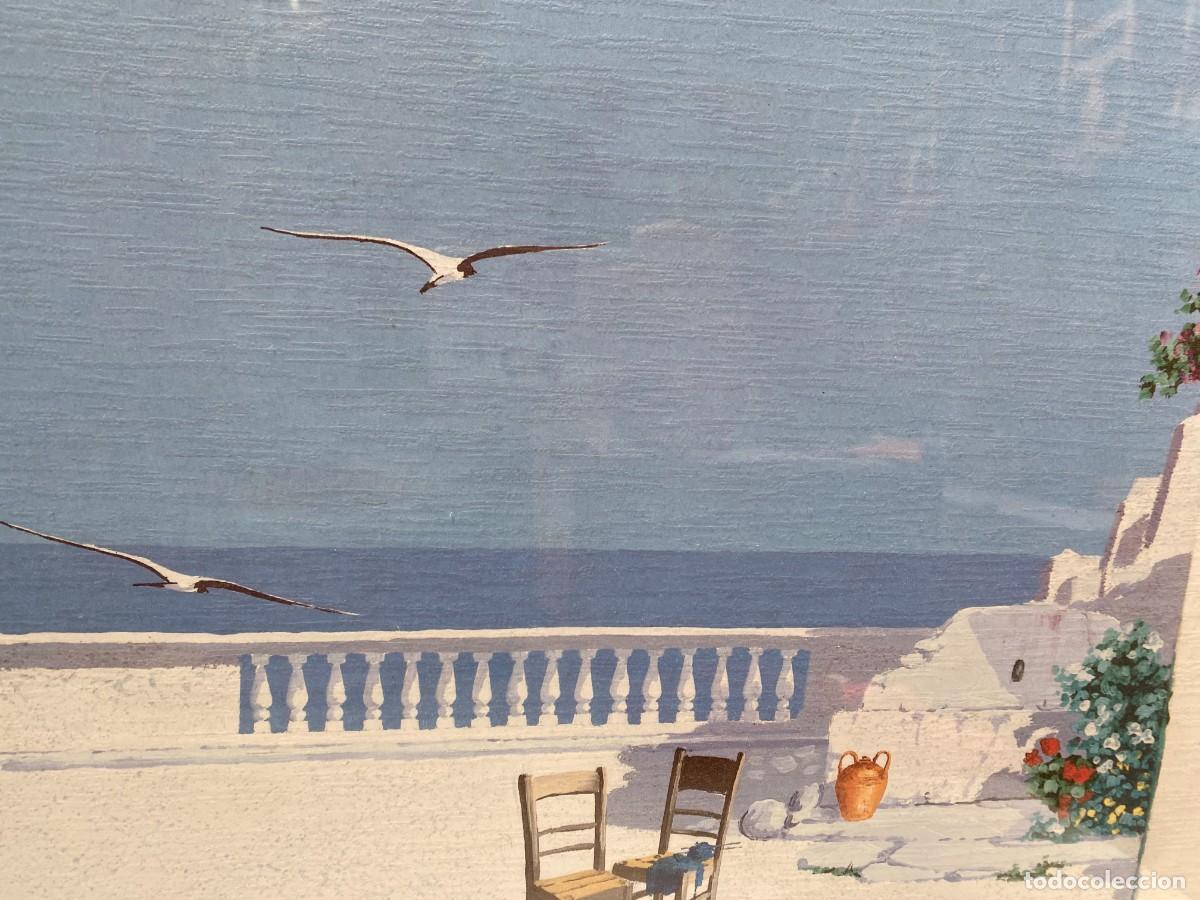 Arte: .CUADRO LAMINA &rdquo;TERRAZA DU MARE&rdquo; - Foto 2
