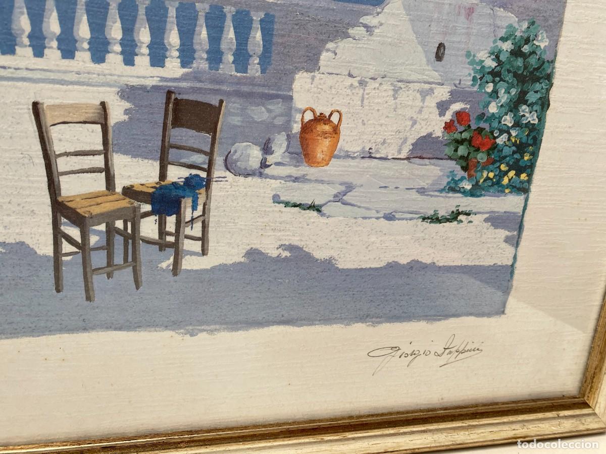 Arte: .CUADRO LAMINA &rdquo;TERRAZA DU MARE&rdquo; - Foto 3