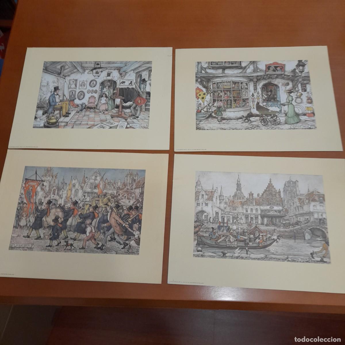 Arte: LOTE 4 LAMINAS ANTON PIECK - Foto 1