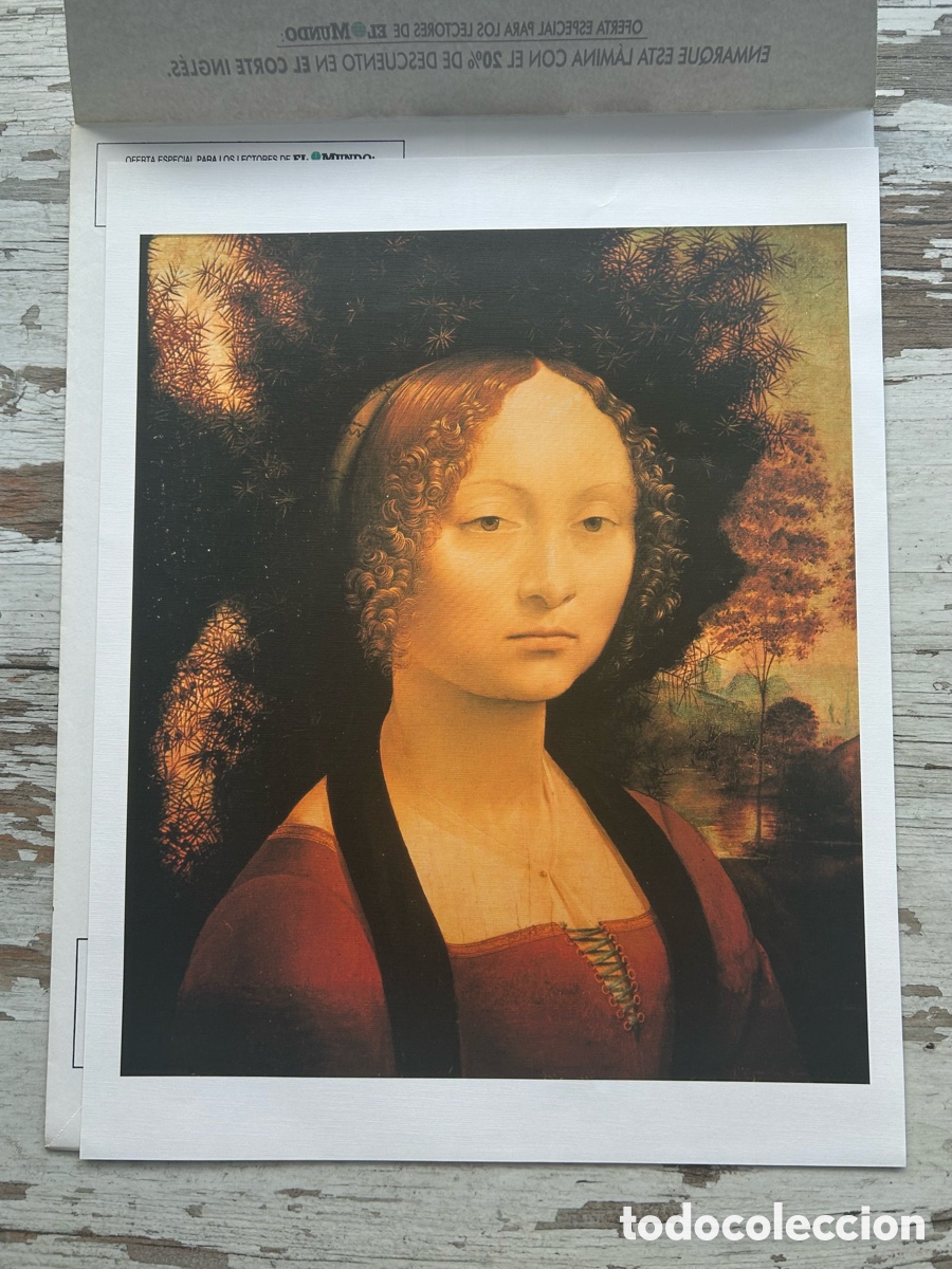 Arte: RETRATO DE MUJER-DA VINCI - Foto 1