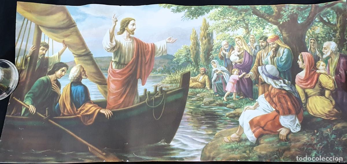 Arte: -Antigua lamina religiosa - Foto 1