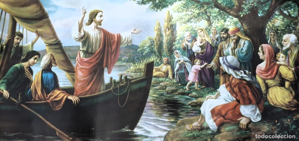Arte: -Antigua lamina religiosa - Foto 2