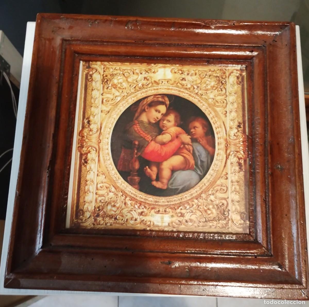 Arte: STAMPA ANTICA ORGINALE.... VINTAGE , MADONNA DELL'INCISIONE, ANNO 1930/40