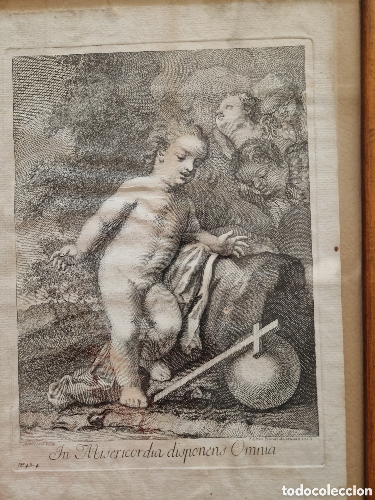 Arte: Grabado de Fabio Berardi de 1754 - Foto 4