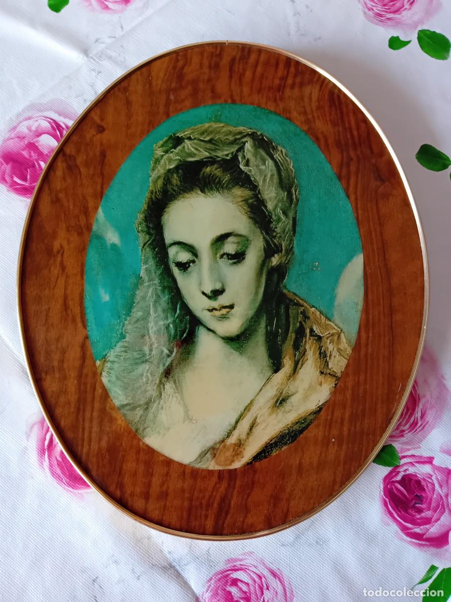 Arte: El Greco l&aacute;mina esmaltada d&eacute;cada de los 60 - Foto 1