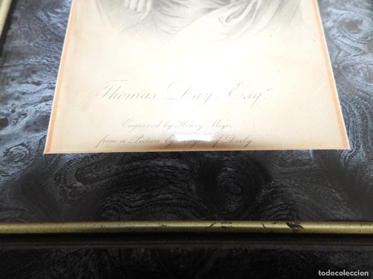 Arte: Impresi&oacute;n enmarcada de Thomas Day 1820 - Foto 3