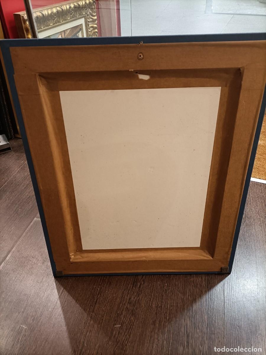 Arte: L&aacute;mina vintage enmarcada. - Foto 3