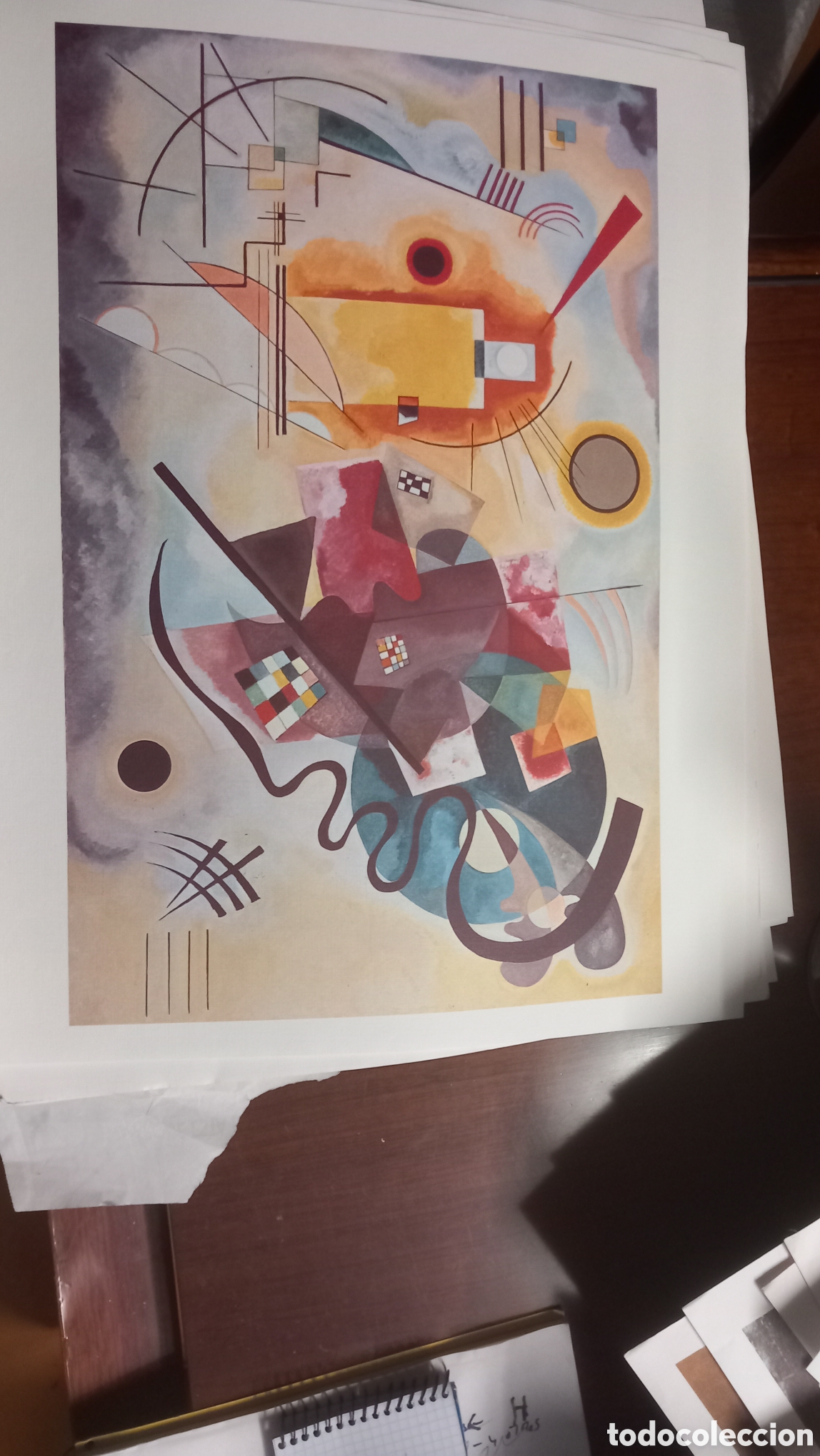 Arte: Amarillo, rojo, azul, Kandinsky. - Foto 1
