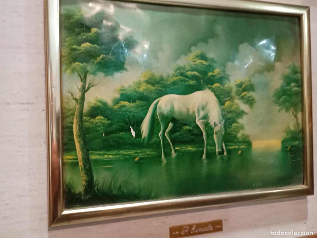 Arte: cuadro lamina de caballo - Foto 2