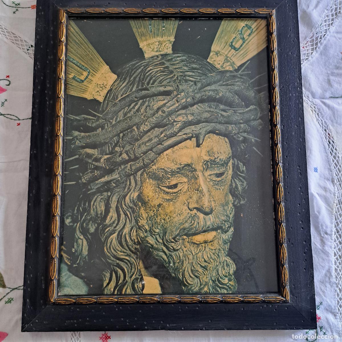 Arte: Cuadro antiguo Jesus del Gran Poder - Foto 1