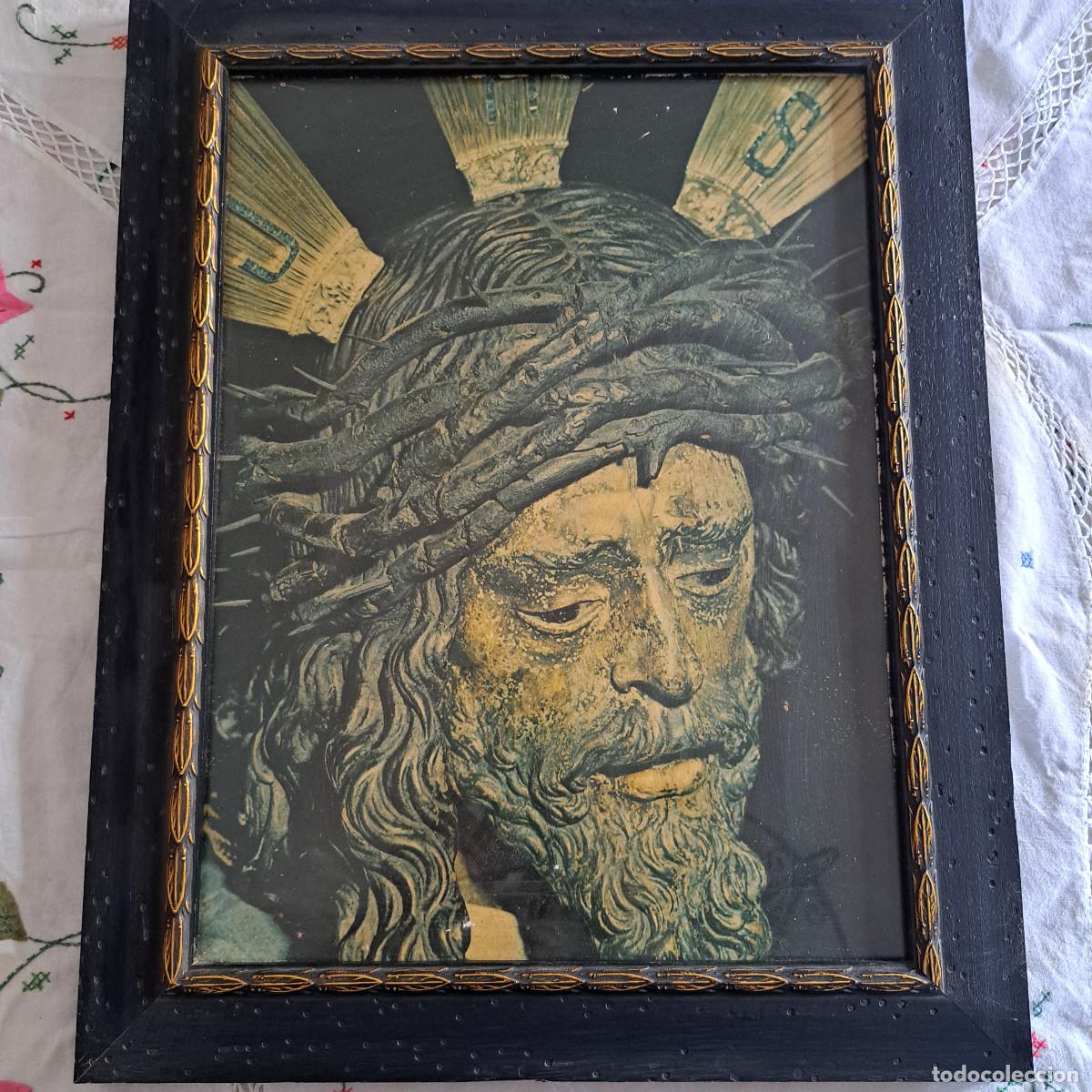 Arte: Cuadro antiguo Jesus del Gran Poder - Foto 2
