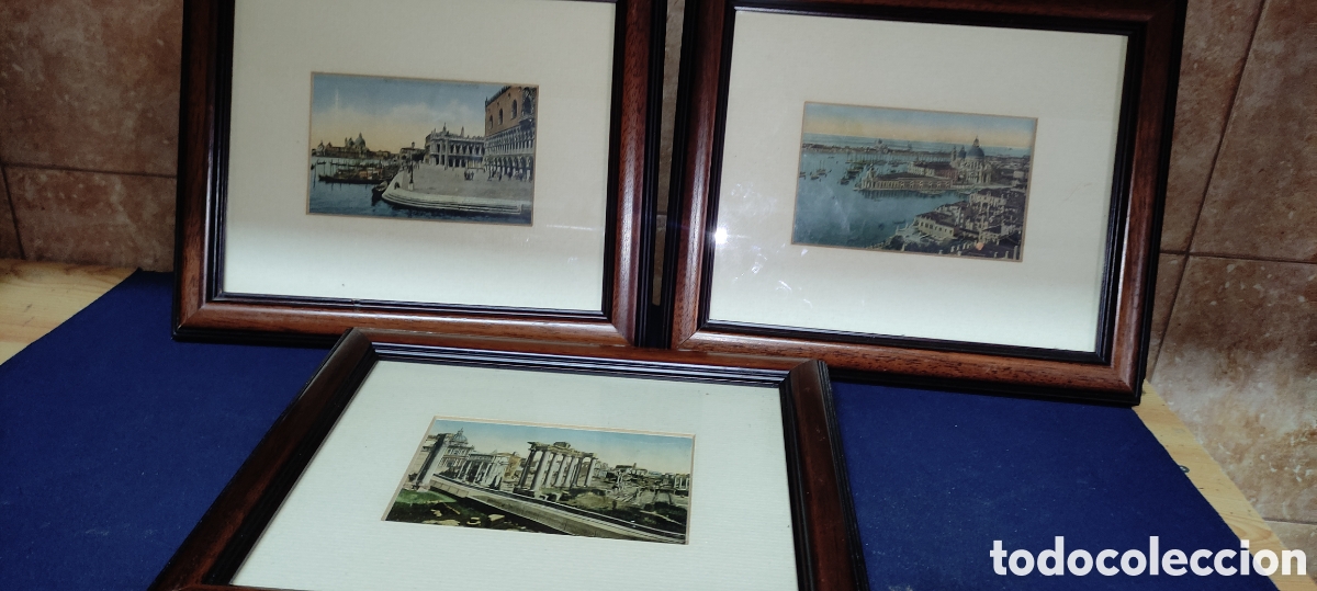 Arte: Cuadros, Conjunto de laminas Italia - Foto 8