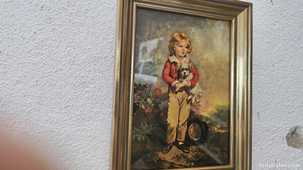 Arte: cuadro con lamina ni&ntilde;a - Foto 3