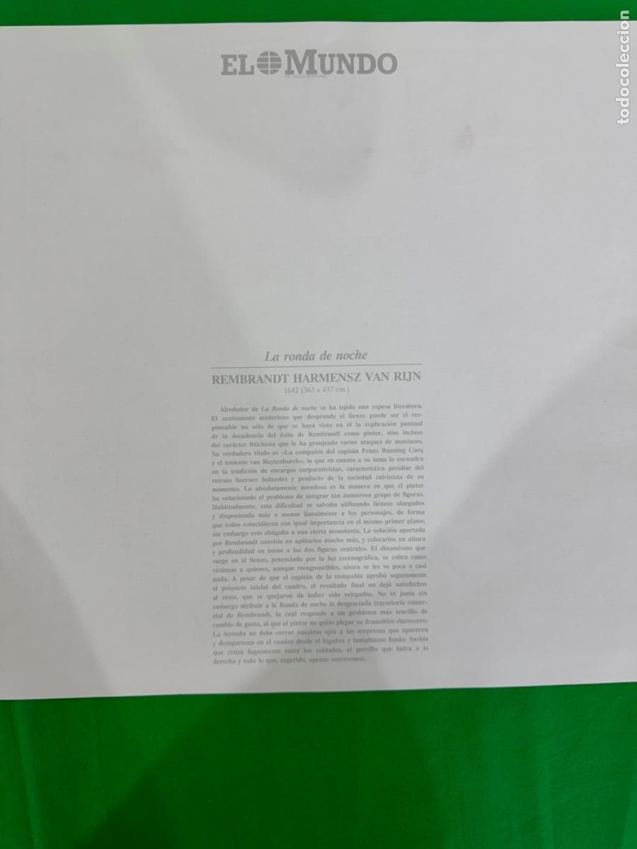 Arte: COLECCION DE LAMINAS DE EL MUNDO - Foto 14
