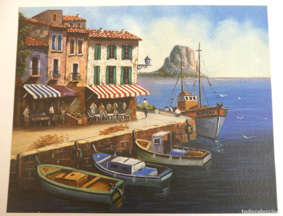 Arte: L&aacute;mina de la Villa de Calpe - Foto 1