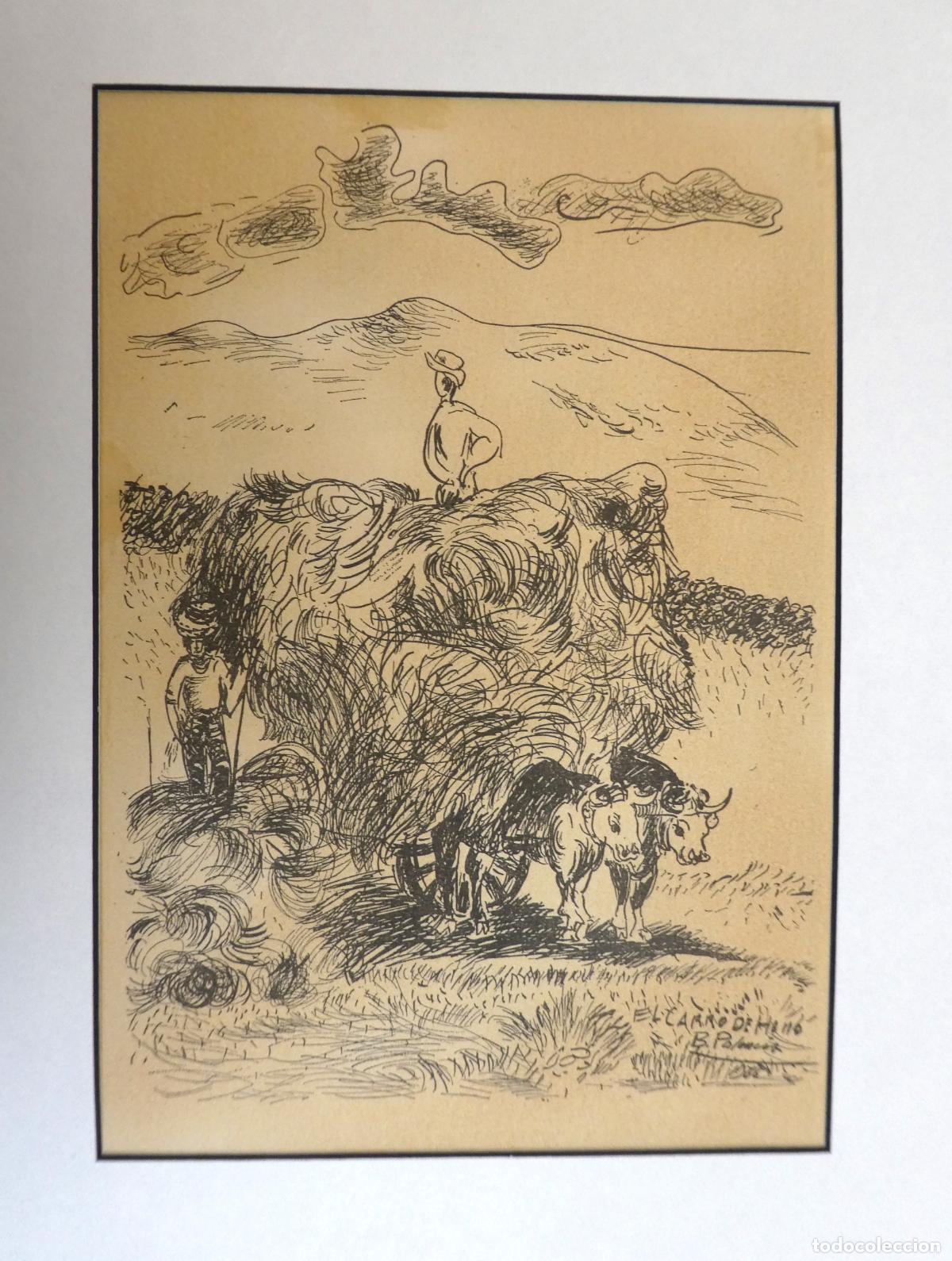 Arte: L&aacute;mina de Benjam&iacute;n Palencia - Foto 1