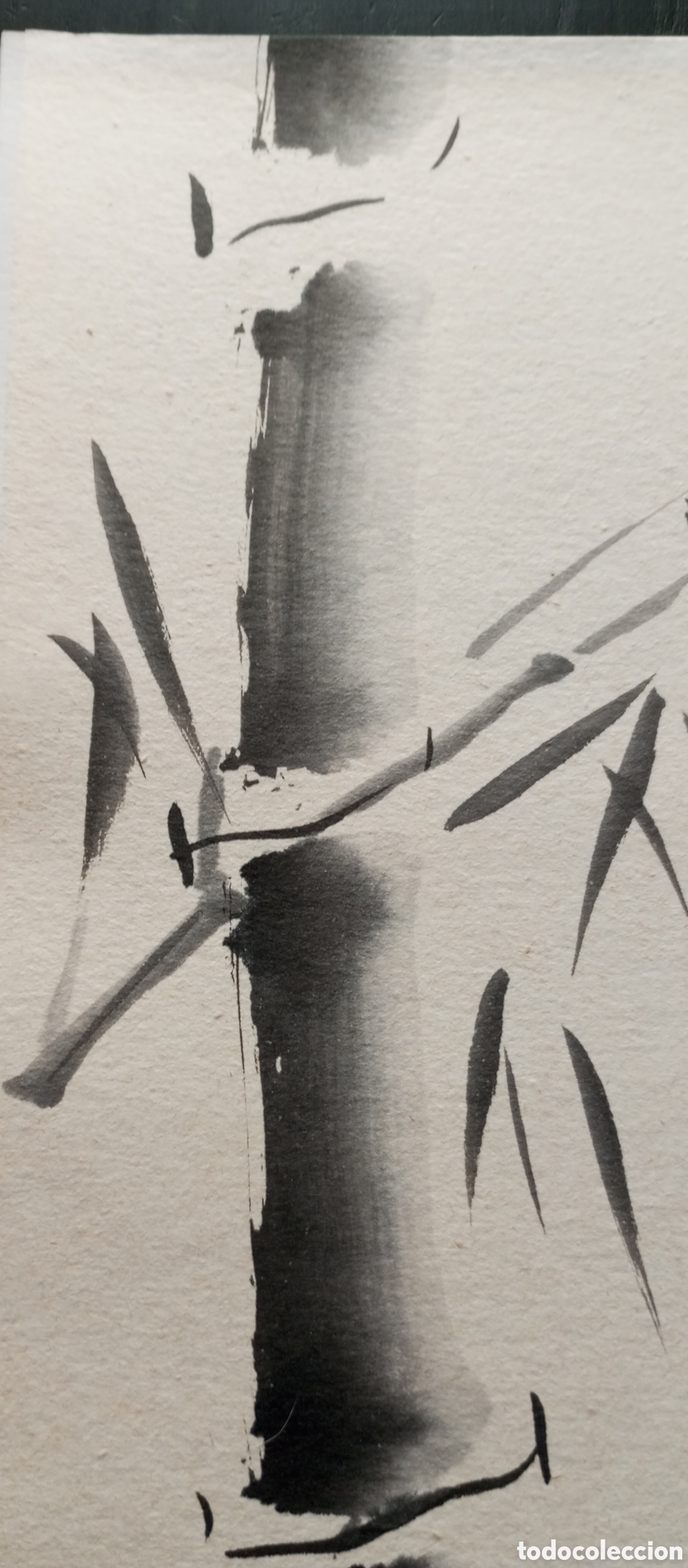Arte: Sumi-e bamb&uacute; japones - Foto 3