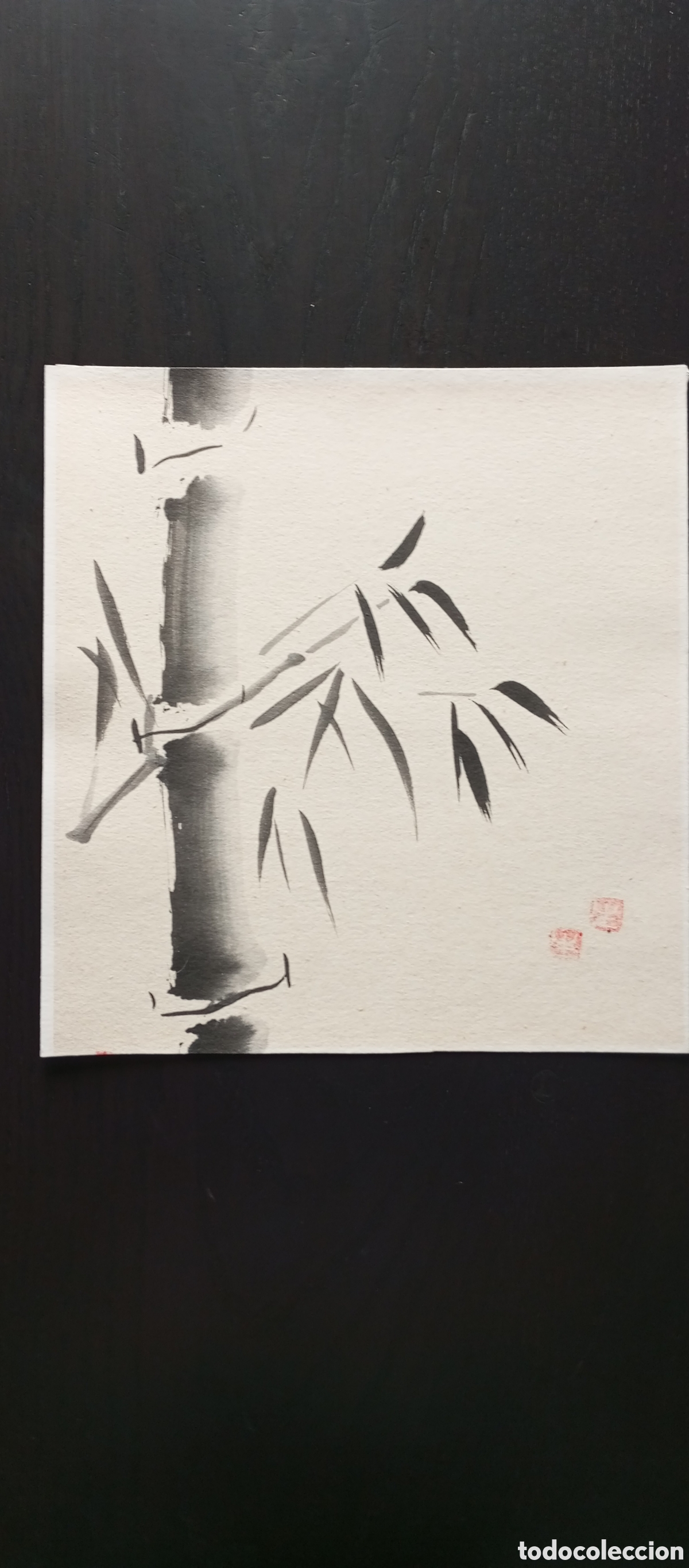 Arte: Sumi-e bamb&uacute; japones - Foto 1