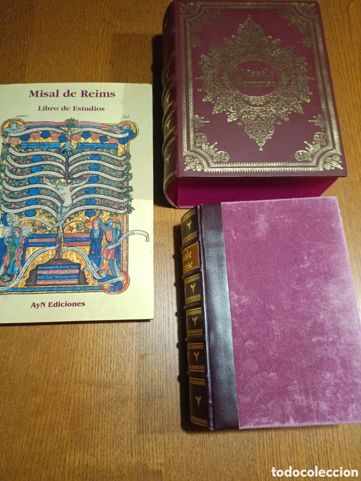 Arte: FACSIMIL MISAL DE REIMS - Foto 3