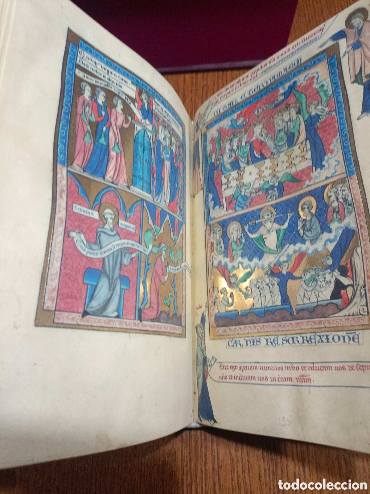 Arte: FACSIMIL MISAL DE REIMS - Foto 6