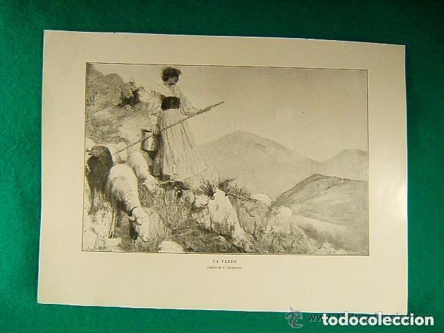 Arte: LAMINA - LA TARDE - S. GALIMBERTI - Foto 1