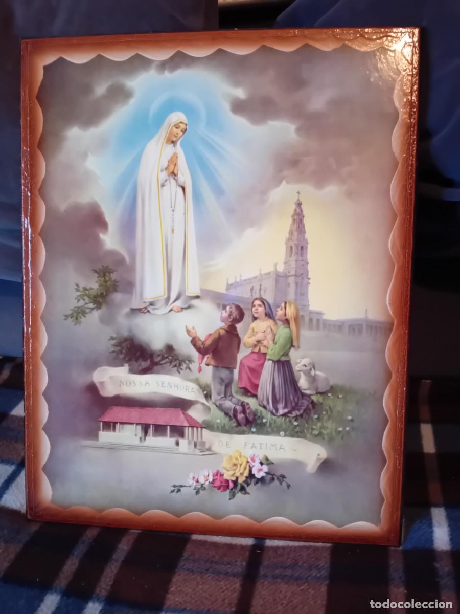 Arte: Nuestra Se&ntilde;ora de F&aacute;tima, d&eacute;cada de los 70. - Foto 1